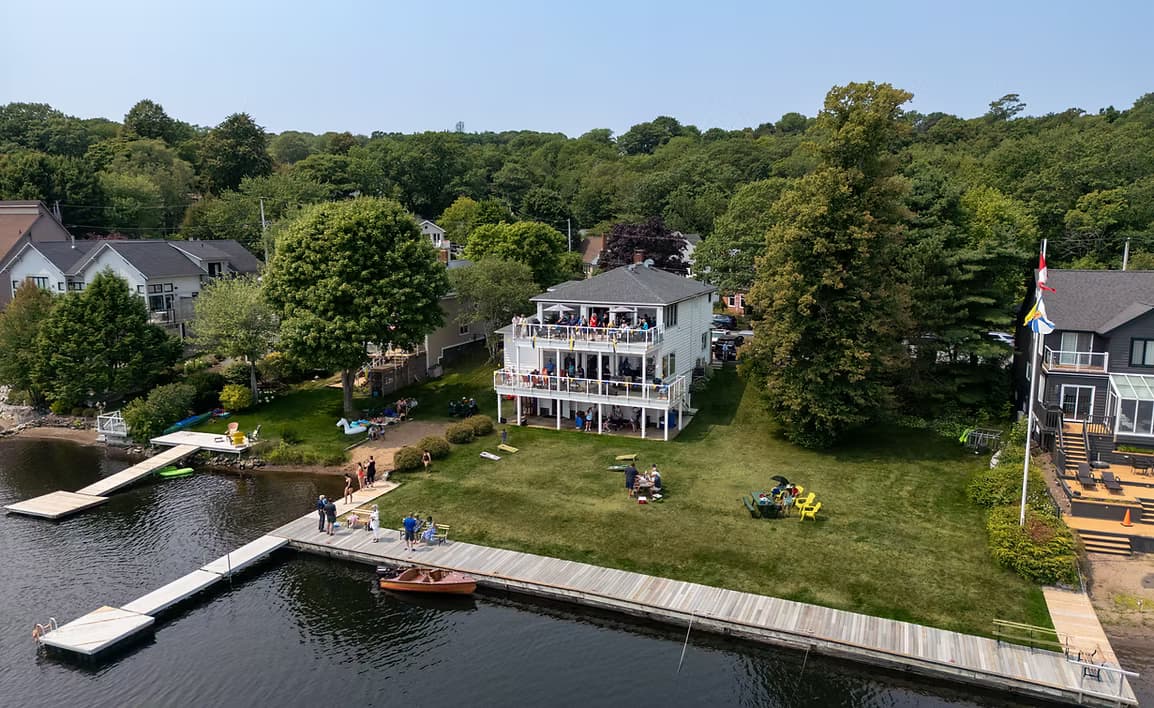 Austenville Owl's Club on Lake Banook in Dartmouth